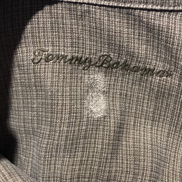 Tommy Bahama 100% silk leaf print shirt large - Picture 8 of 9